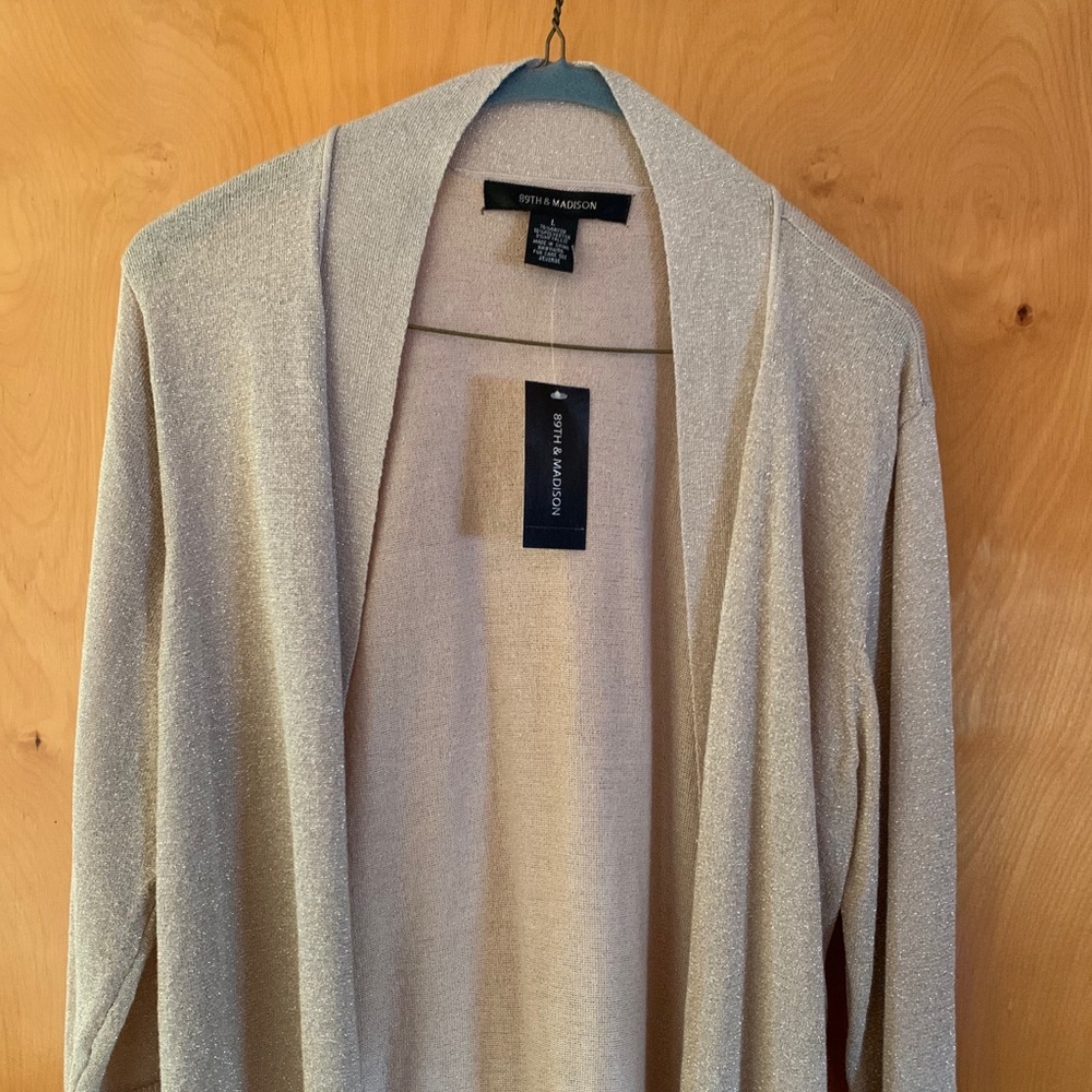 Lightweight sweater jacket